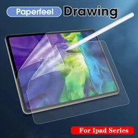 writing on paper feel screen protector for apple ipad pro 4 5 mini 6 10 2 7 8th 9th 12 9 new paperfeel film for ipad series