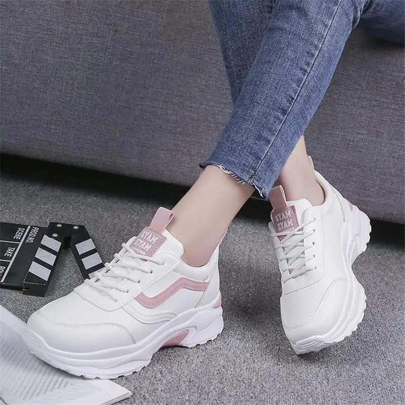 

Platform Shoe Bascket Women's Moccasins Designer High Quality White Sneakers For Women Elastic Laces Shoes Luxury Latest Tennis