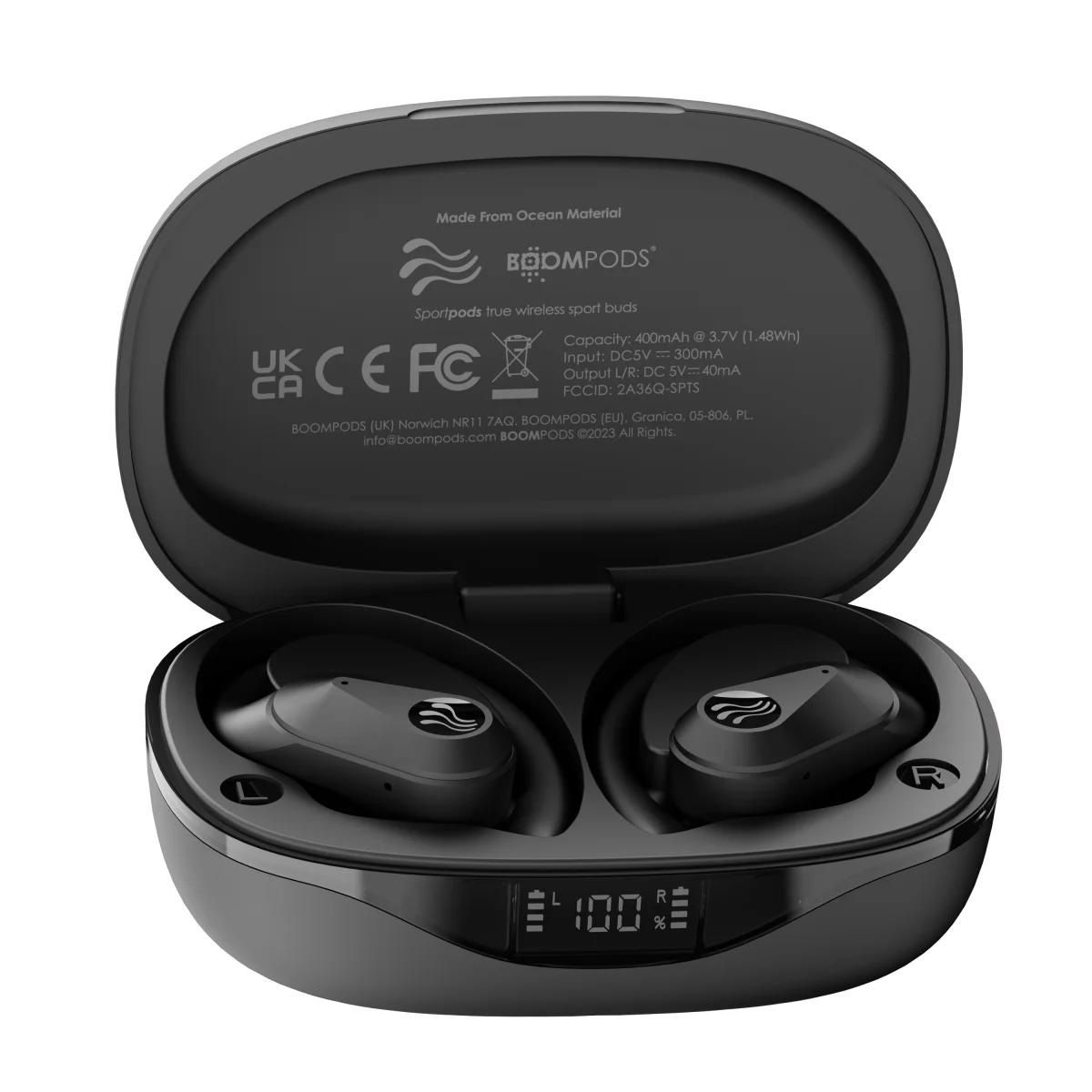 

Original True wireless Stereo Bluetooth Earphones Touch Control Bass Sound Sports Earhook Headset Earbuds For iPhone Low Latency
