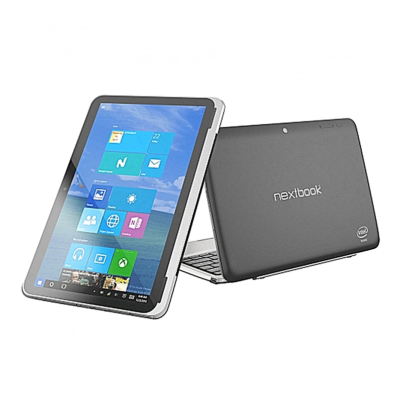 Планшетный ПК 2 в 1 с глобальной прошивкой Windows 10 Nextbook ЖК-экран четырехъядерный