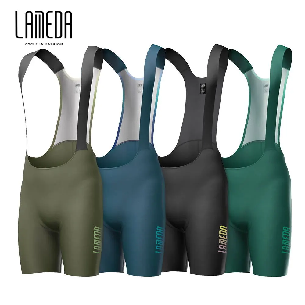 

LAMEDA Summer New Cycling Bib Shorts Men's Professional Harness Cycling Pants Road Mountain Bike Comfortable Cycling Equipment