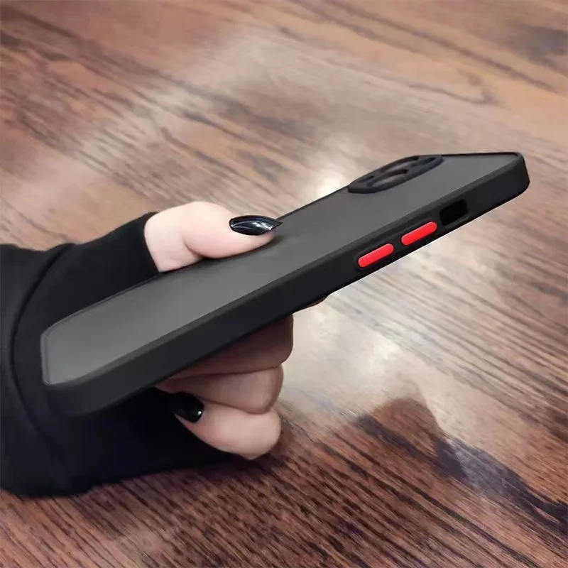 Матовый противоударный мягкий бампер из твердого пластика Защита объектива