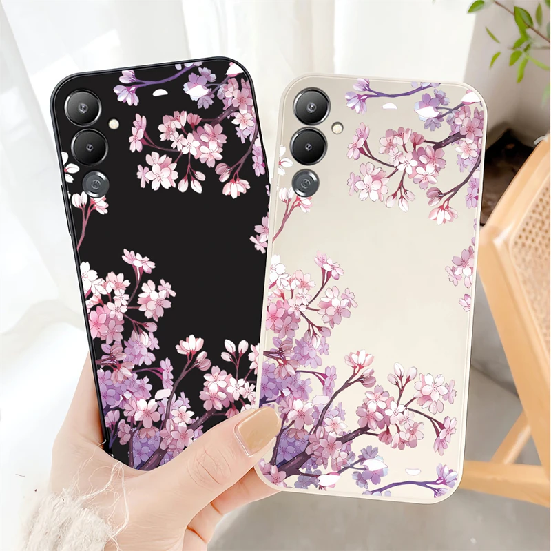 Pova 4 красивых цветочных телефона планшетов для Infinix Tecno Spark 10 7T 6 GO Camon 15 16 Pro Smart Power NEO