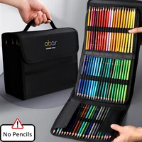 4872120150200 holes colored lead pencils storage bag large capacity case box holder school supplies stationery student