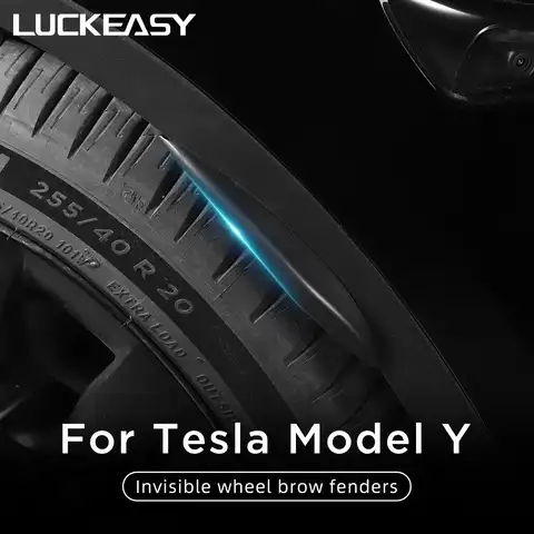 Брызговики LUCKEASY для бровей, модель Tesla, модель 3, 2020, 2021, 2022, аксессуары, брызговики, матовый черный