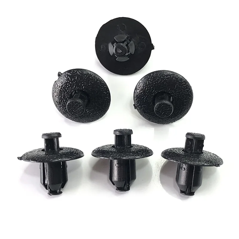 

Заклепки-зажимы для Toyota Lexus 90467-07117, 9046707117 Пластиковые колесные арки, зажимы для внутреннего крыла и капота, отверстие 7 мм, 10/20/50 шт.