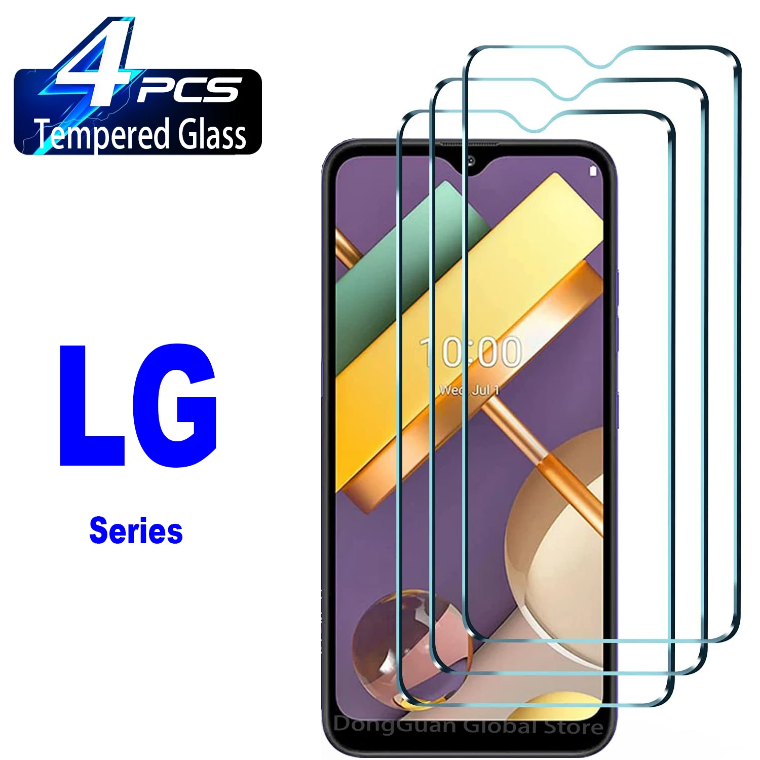 

4Pcs HD Tempered Glass For LG W10 W11 W30 W31 W41 Q51 Q52 K22 K31 K40S K41S K42 K50 K50S K51S K52 K61 K62 Screen Protector Glass