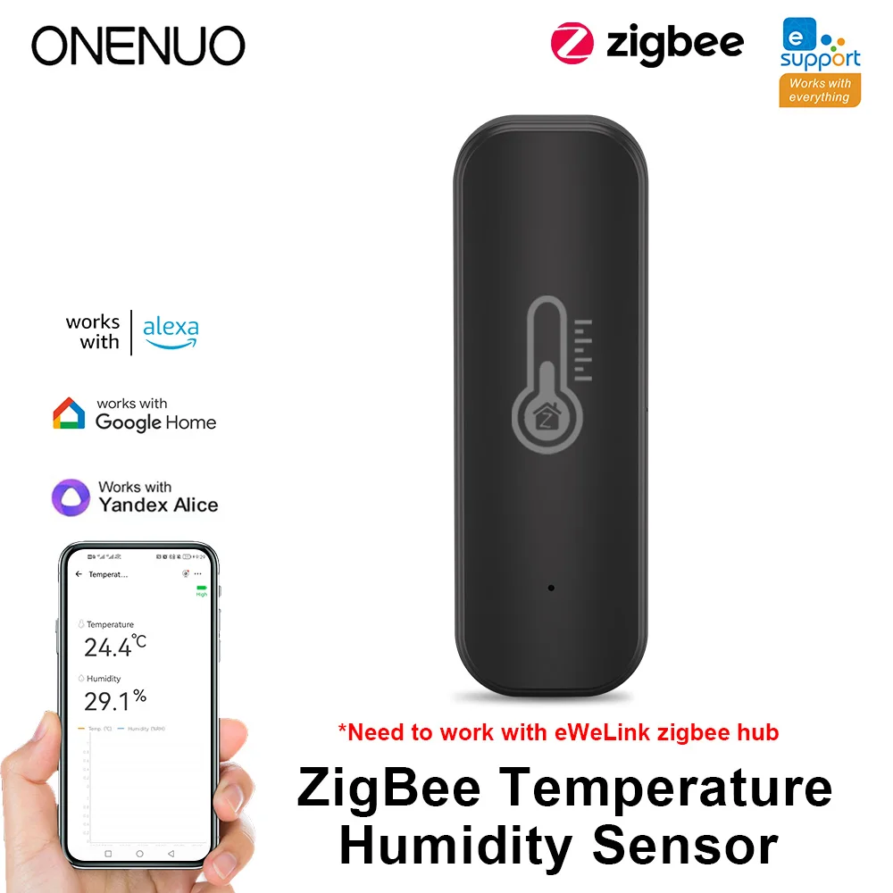 

Датчик температуры и влажности ONENUO TH08YZ