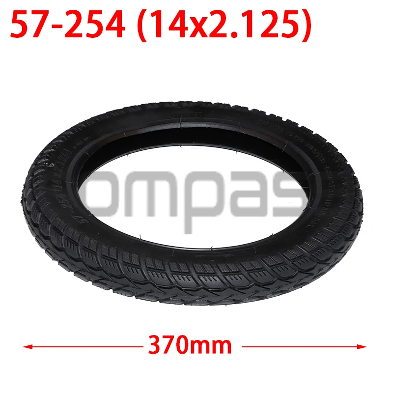 

Free shipping high quality 57-254 (14x2.125) tires for electric vehicle tires non-pneumatic tires gasoline scooter tires