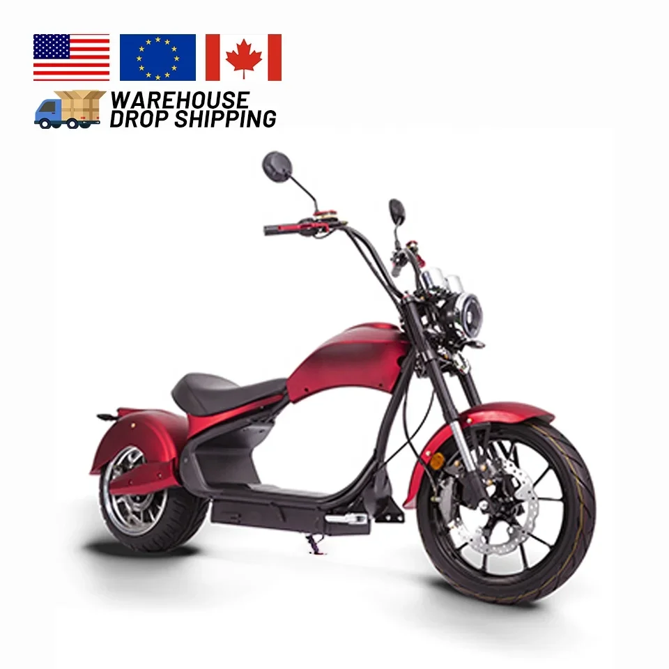 Электронный скутер Chopper EEC COC Fat Tire 4000 Вт 75 км/ч