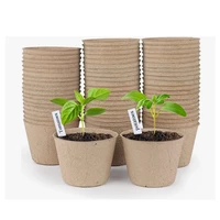 peat pots 70 pcs 4 inch plant starting pots with drainage holes biodegradable plants pots with 20 plant labels