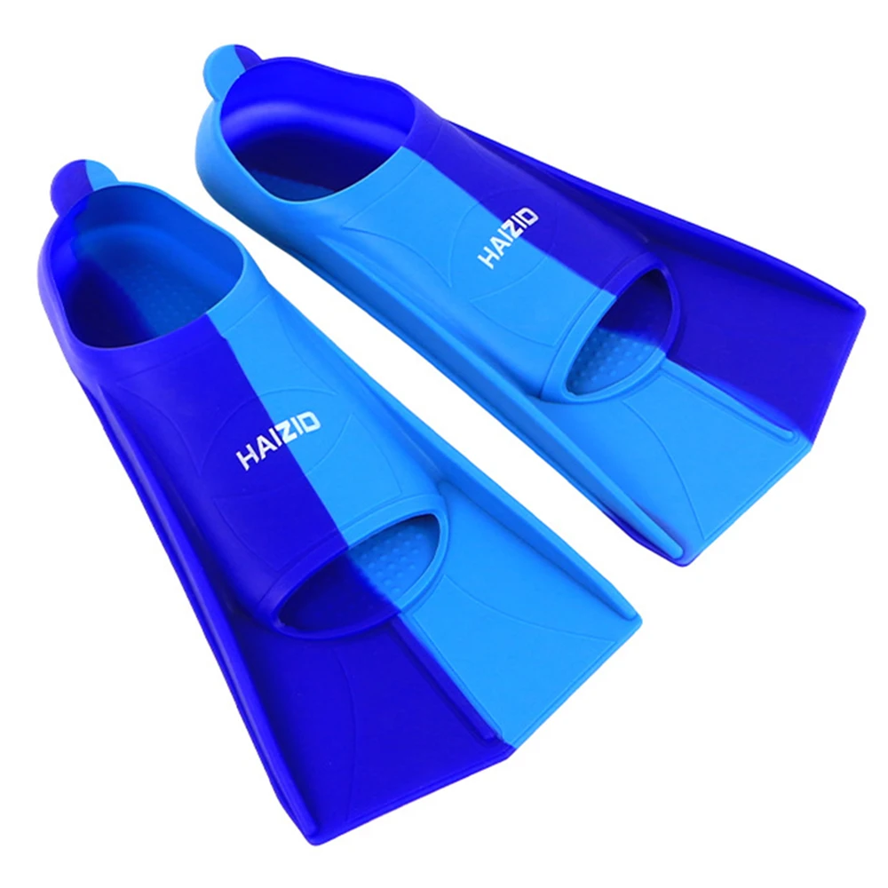

2023 new style children's adult swimming fins comfortable silicone anti-skid swimming beginner's flipper snorkeling equipment