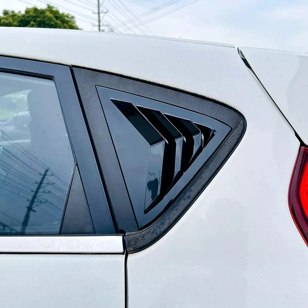 1 пара автомобильных задніх дверей стеклянная жалюзи накладка для Ford Fiesta MK7 MK7.5