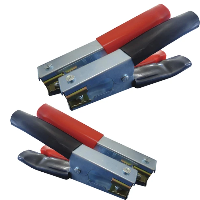 

18 cm. 500A Set 4 PCs (2 Black + 2 Red) Battery Claw