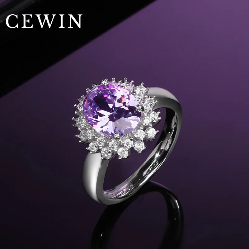 

Women's ring imitation diamond S925 sterling silver niche design European and American jewelry