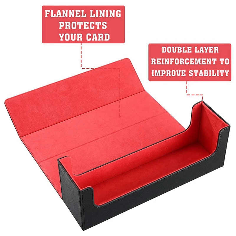 Хранилище для 4 карт Toploader коробка хранения торговых 300 + погрузчик волшебных