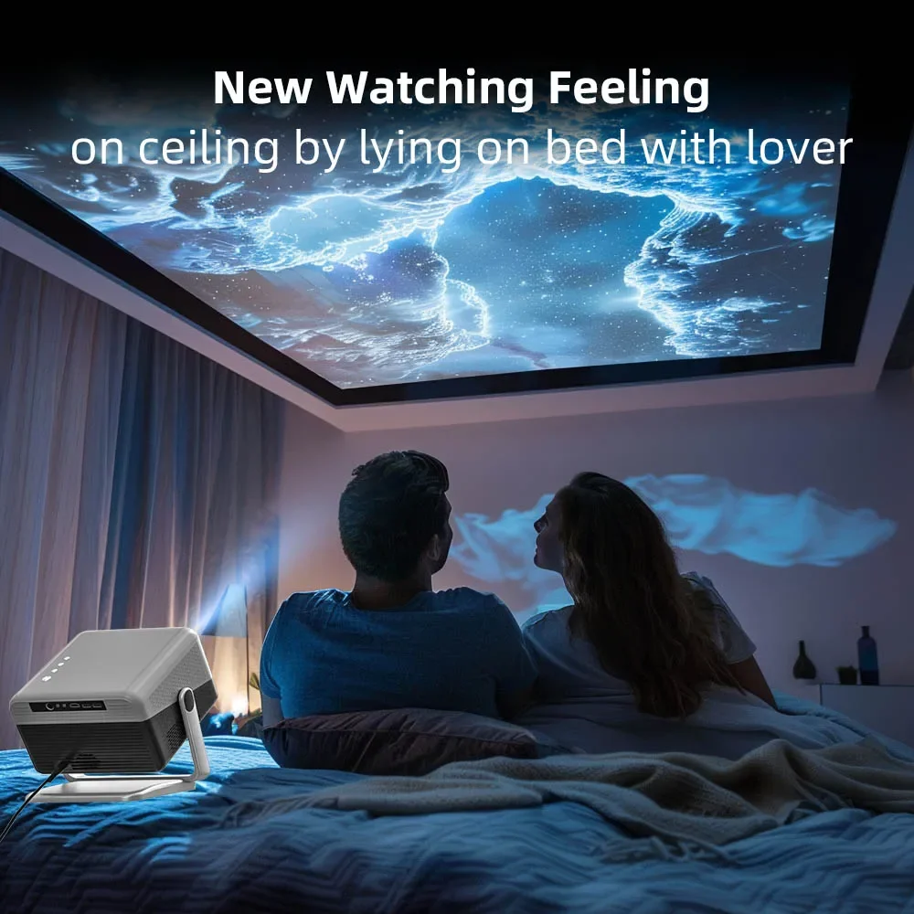 Yinзам N1 профессиональный проектор Smart Android 11 видеопроектор с автофокусом Keystone 360