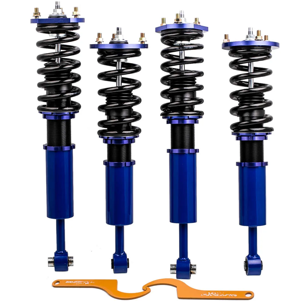 Front+Rear Coilovers for Lexus IS350 IS250 2006-2012 GS350 GS430 Adj Height New | Shock Absorber & Struts