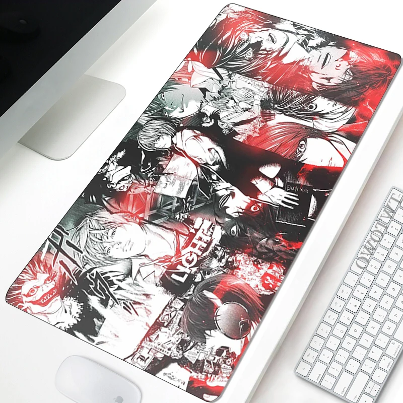 

Mousepad HD Home XXL Large MousePads Mouse Mat Death Note Natural Rubber Laptop Soft Gamer Office Mice Pad