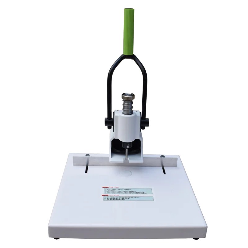 

Heavy-duty single hole punching machine 3-10mm drill bit fabric plastic bag business card tag puncher binding machine