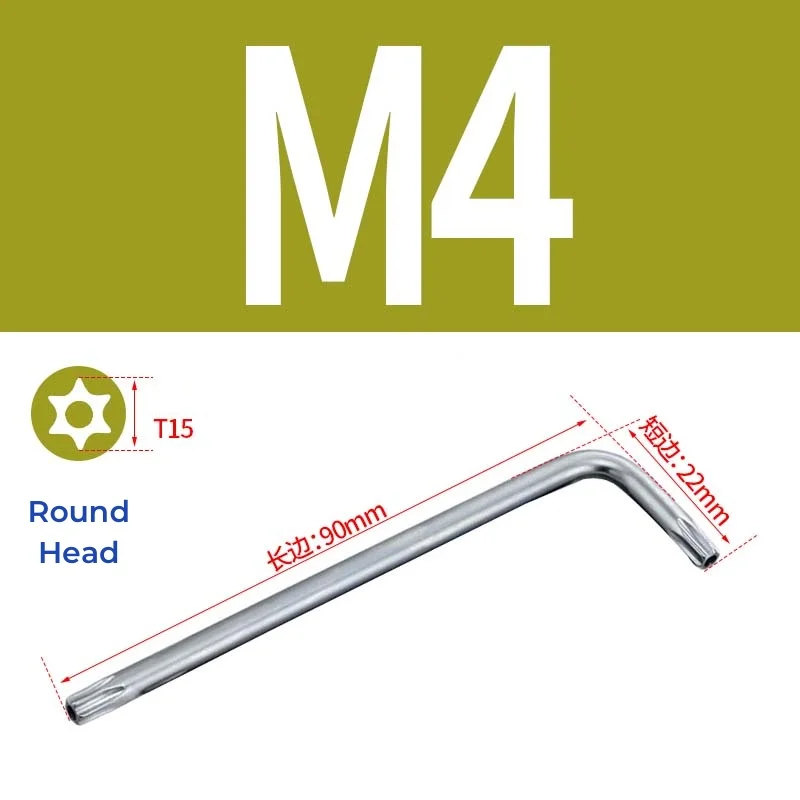 T10 T15 T20 T25 T30 T40 Двусторонняя 2-сторонняя отвертка Torx, гаечный ключ, инструменты для ремонта автомобильных машин, шестигранные ключи