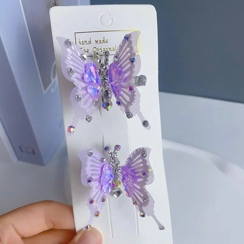 

Hair Clip New Accessories Tassel Pearl Hairpin Girl Hair Barrettes Butterfly