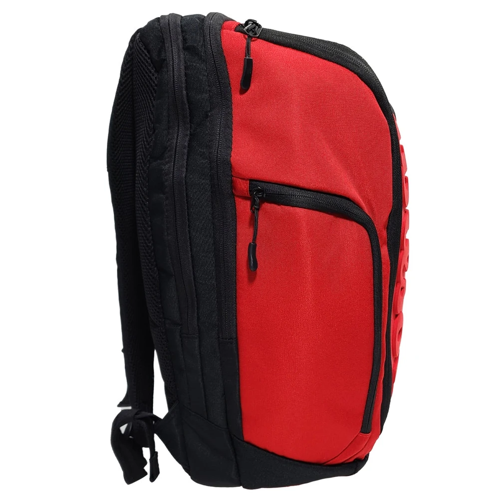 Wilson Super Tour Embossed Design PU Tennis Backpack for 2 Rackets PET Tennis Bag Wtih Padded Compartment Clash V2 Red WR8016601