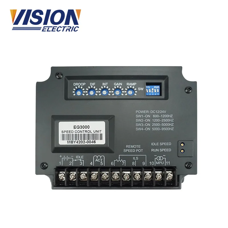 

Производитель отправил электронный регулятор скорости генератора EG3000