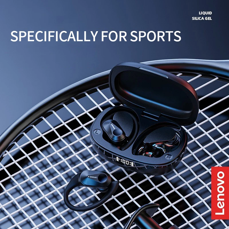 

Original Lenovo LP75 HiFi Stereo Wireless Headphone Waterproof Bluetooth Earphone Noise Reduction Touch Control Headset with Mic