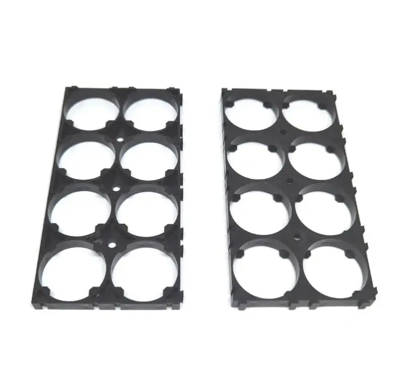 

300pcs/lot MasterFire 2*4 32650 Batteries Spacer Radiating Holder Bracket Black Plastic Battery Storage Box Holder Brackets