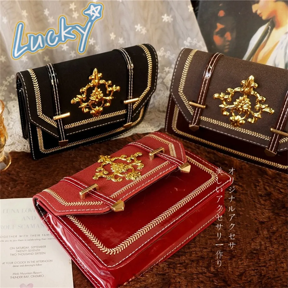 

Original lolita bag School of Wizardry Lolita College wind bag Cute student shoulder bag JK messenger bag