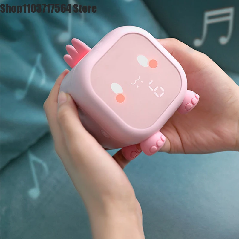 Новый Забавный будильник с динозавром Детские умные электронные часы