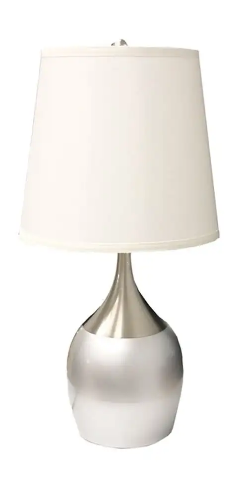 

24" Touch Table Lamp, Silver