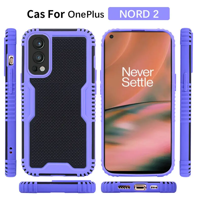 shockproof armor matte case for oneplus 9r nord 2 ce 5g one plus 8t 9 pro soft silicone airbag full protection phone back cover free global shipping