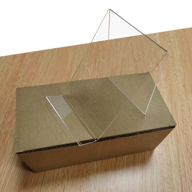 10 Pcs Acrylic Book Stand,Clear Acrylic Display Stand, Clear Holder For Displaying Pictures,Jewelry,Watch Display Stand