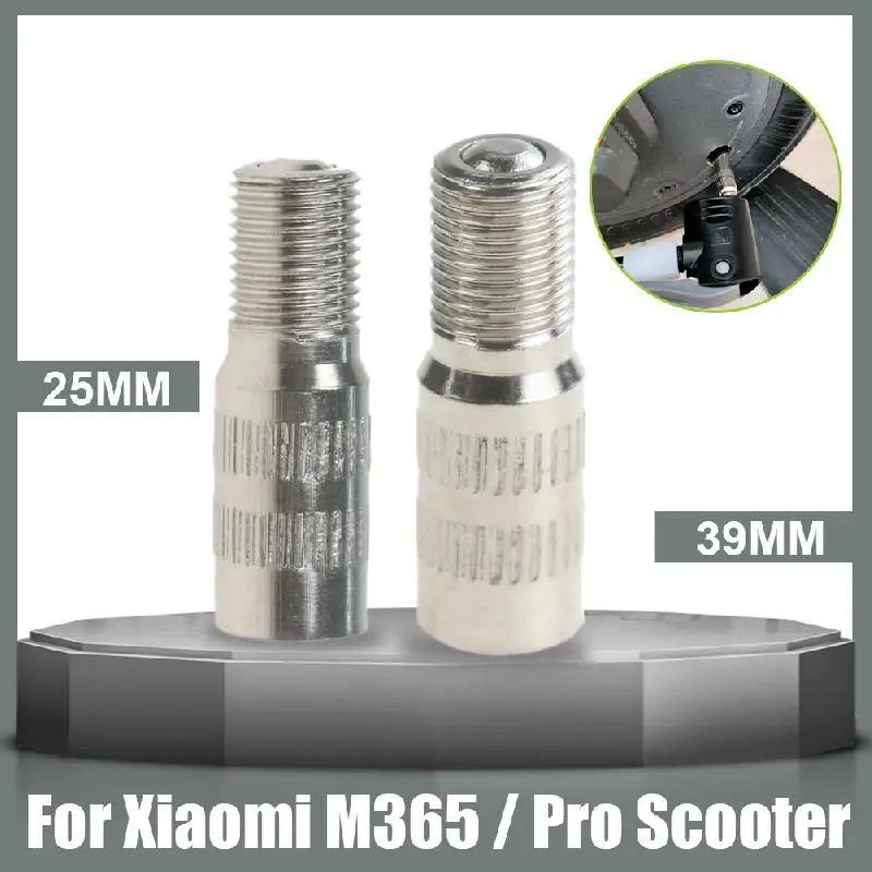 

NEW 25mm 39mm Tire Valve Extension Screw for Xiaomi M365 / Pro Scooter On Valve Stem Extender Adapter Replacement Hotsale