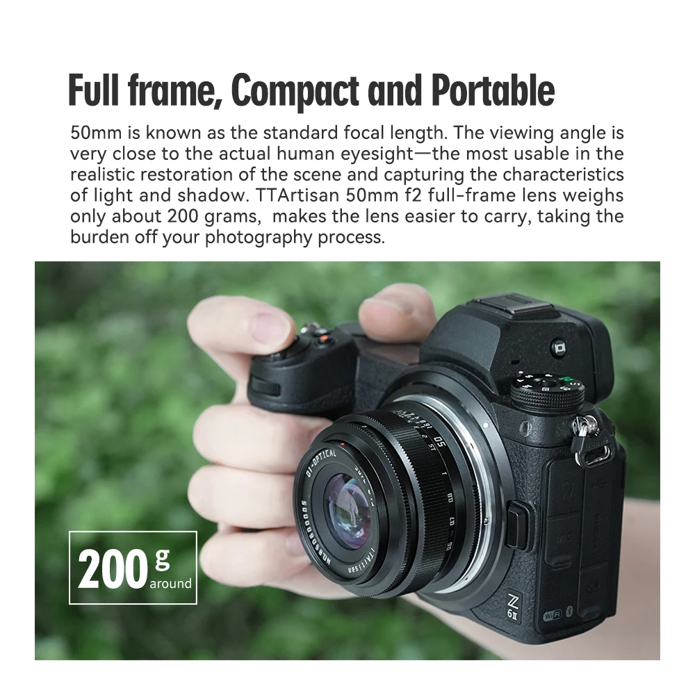 Основной объектив для Fujifilm XF Sony E Leica L Nikon Z Canon RF M43