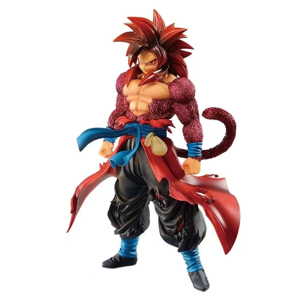 

2022 New Anime Dragon Ball Pink Son Goku Super Saiyan PVC Action Figures Doll Decoration toys Gift