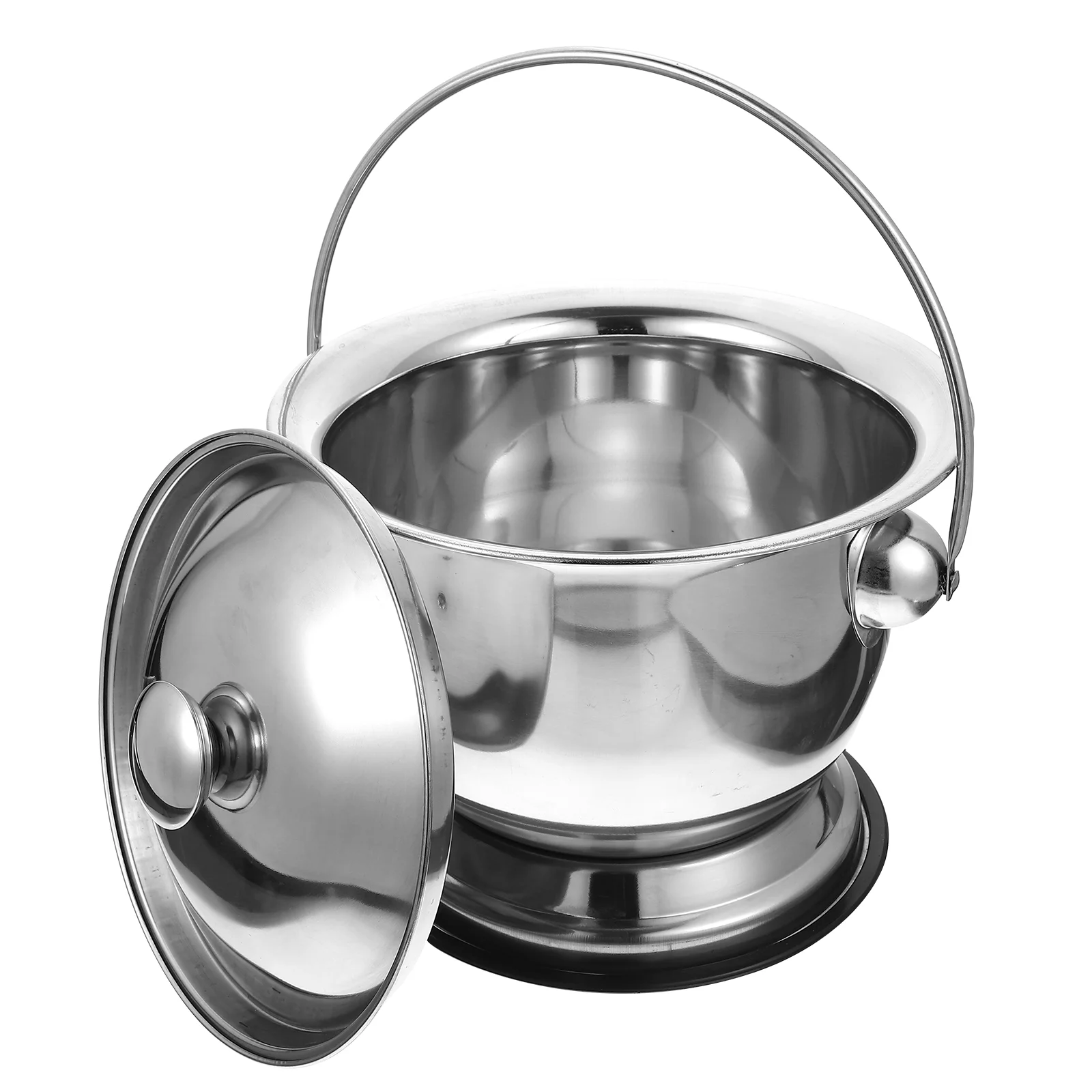 

Urinal Pot Potty Portable Urine Chamber Bucket Pee Spittoon Bedpan Bottle Toilet Urinals Travel Pots Bedside Pan Metal