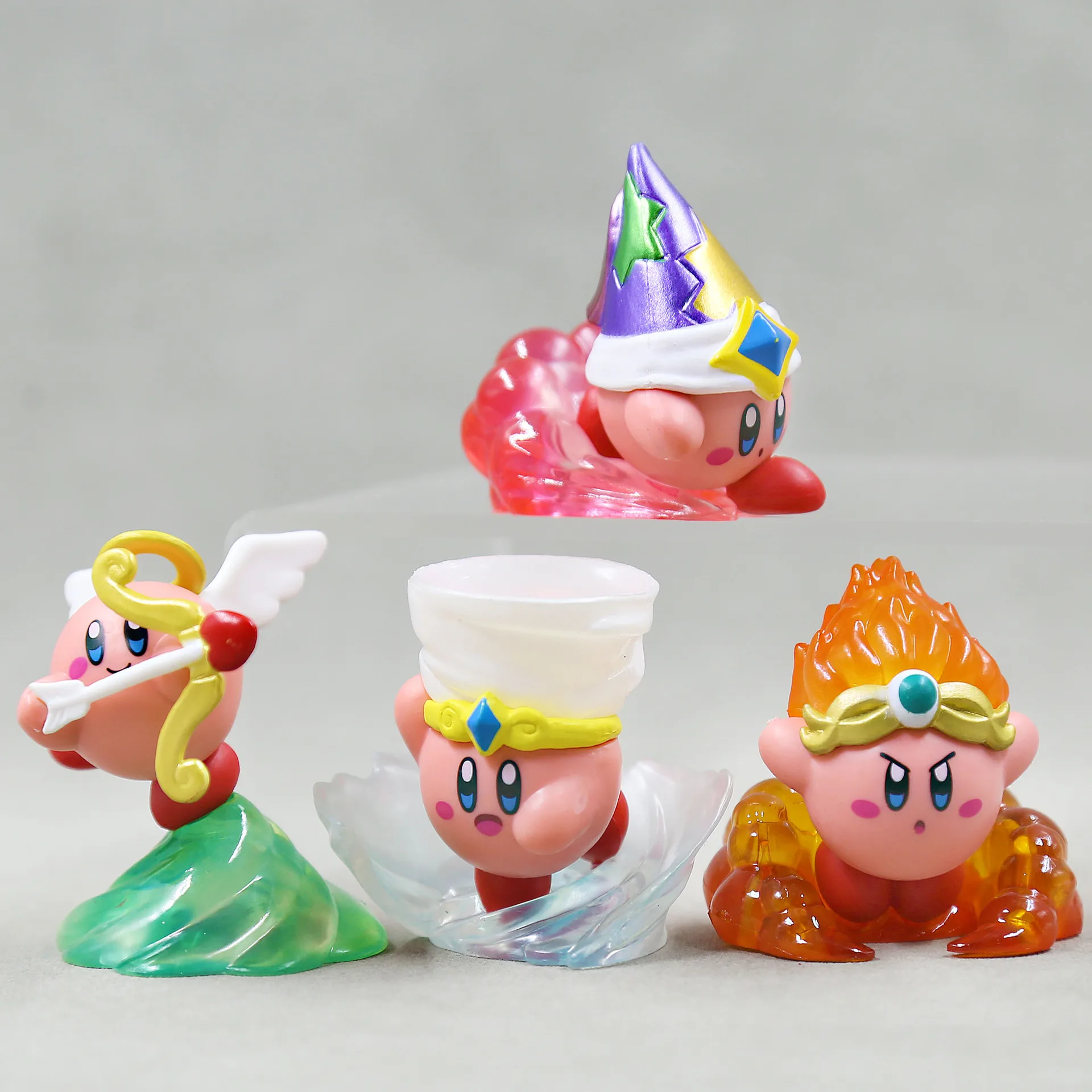 

4pcs New Star Caby Energy Four Kinds of Dolls cos Cupid Car Mounted Decoration Micro landscape Cake Decoration Model Gift