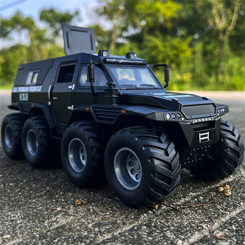 

1:24 Siberia Conqueror Shaman Alloy Armored Car Model Diecasts Toy Police Off-road Vehicles Car Model Metal Car Model Kids Gifts
