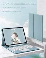 keyboard case with touch and pen slot for ipad