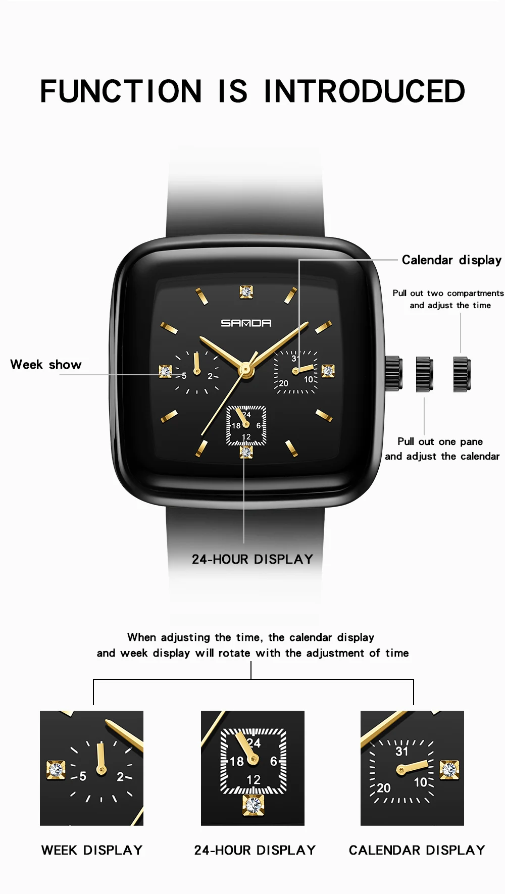 New 2023 Watch squareElegant Dress Watch for Women Watch Fashion Luxury Brand Lady quartz Crystal Watch Reloj Mujer Baratos 1112