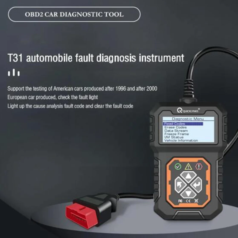 Автомобильный прибор для диагностики ошибок OBD MS309 OBD2 карточка считывания кодов