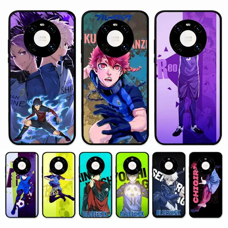 

Blue Lock Anime Phone Case for Huawei Mate 20 10 9 40 30 lite pro X Nova 2 3i 7se