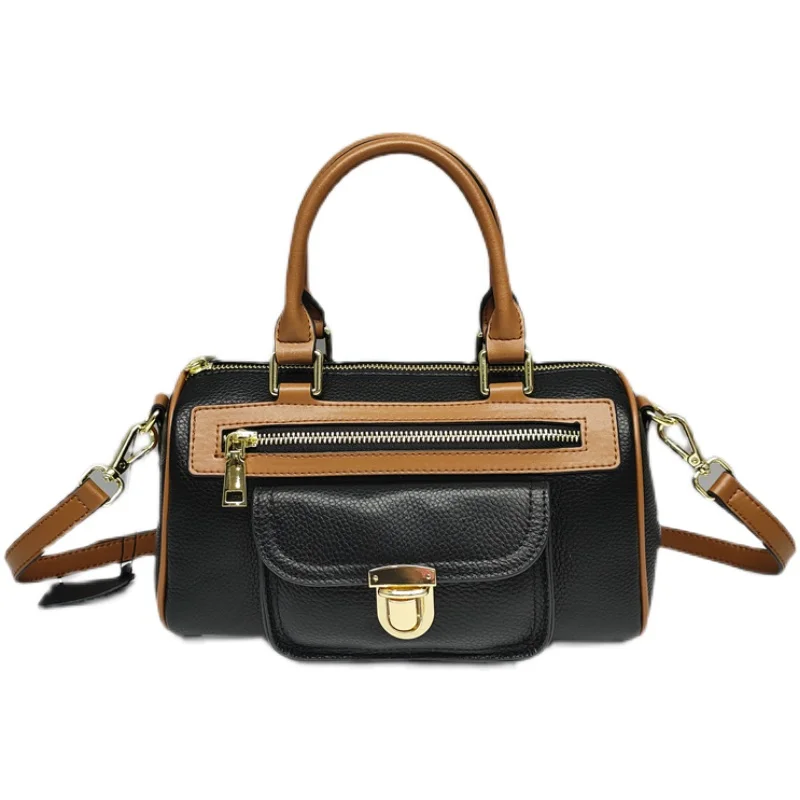 

Женские сумки из натуральной кожи, новинка 2022, сумка-тоут из первого слоя воловьей кожи, лоскутные женские сумки-мессенджеры, Bolsos