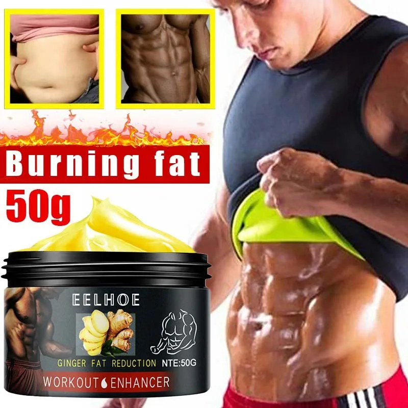 

Ginger Slimming Cream Weight Loss Remove Cellulite Sculpting Fat Burning Massage Firming Lifting Quickly Shaping Body Care 50g