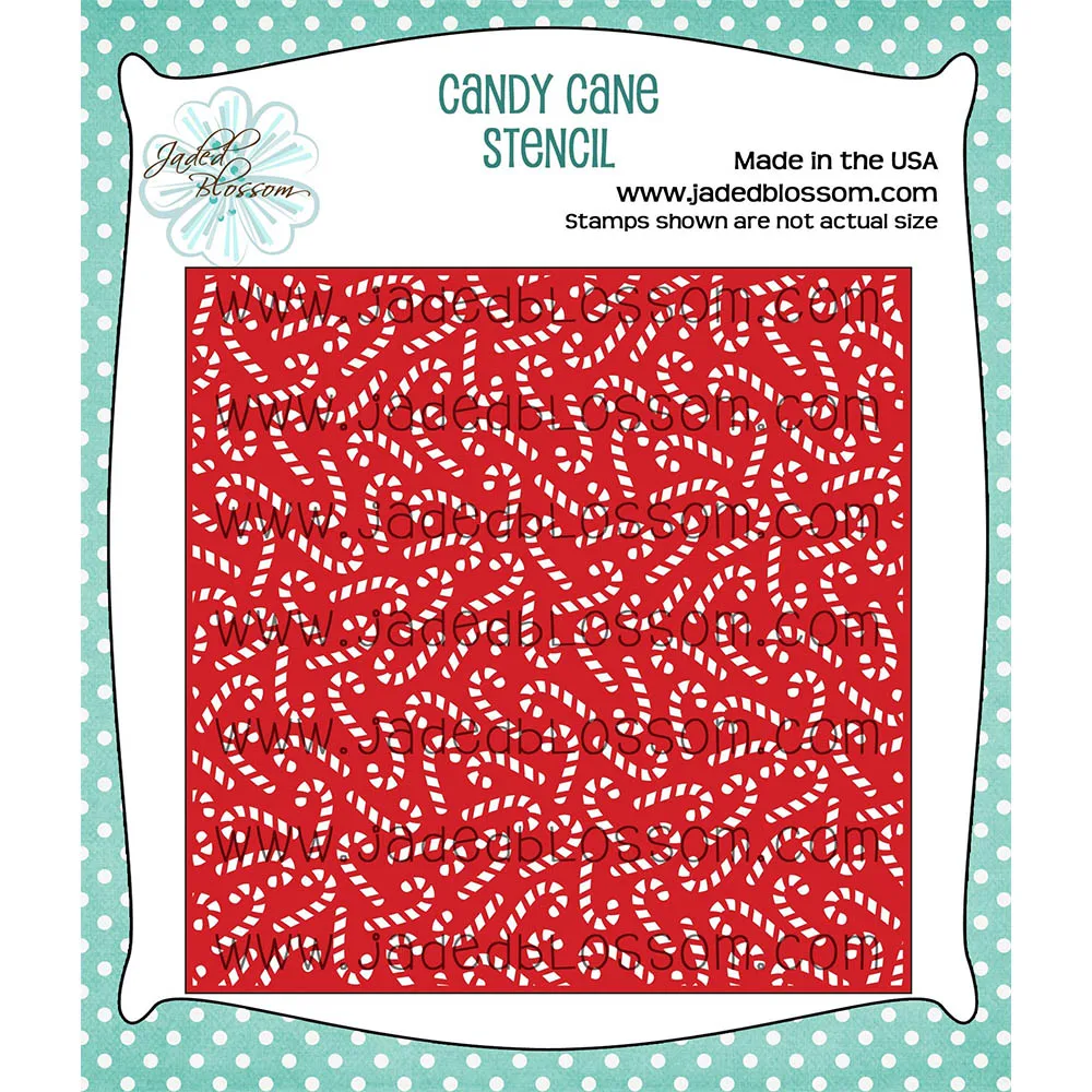 

Christmas Arrival New Layering stencil Painting Scrapbook Decoration Coloring Embossing Template Diy Handmade Candy Cane Stencil