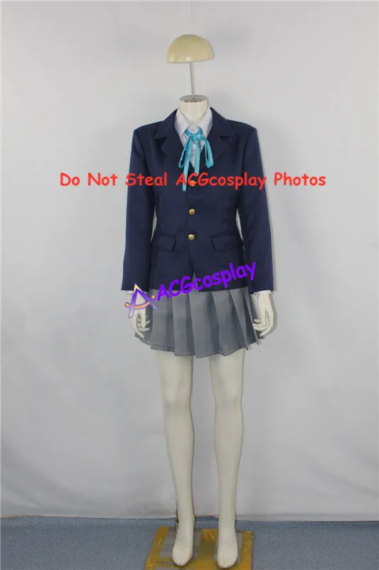 

K-On! Женская униформа Yui Hirasawa, костюм для косплея, школьная форма, темно-синий костюм для косплея acg