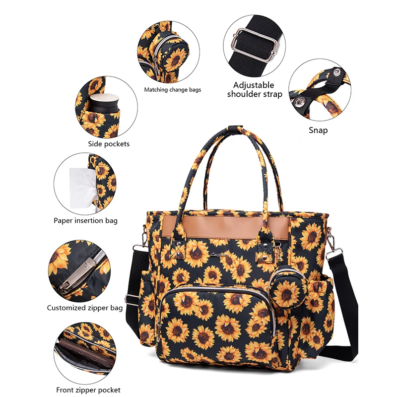 LEQUEEN многофункциональные сумки для подгузников мам женская больничная сумка